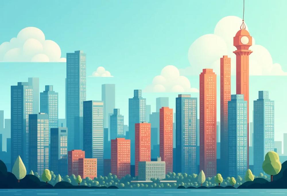 City skyline