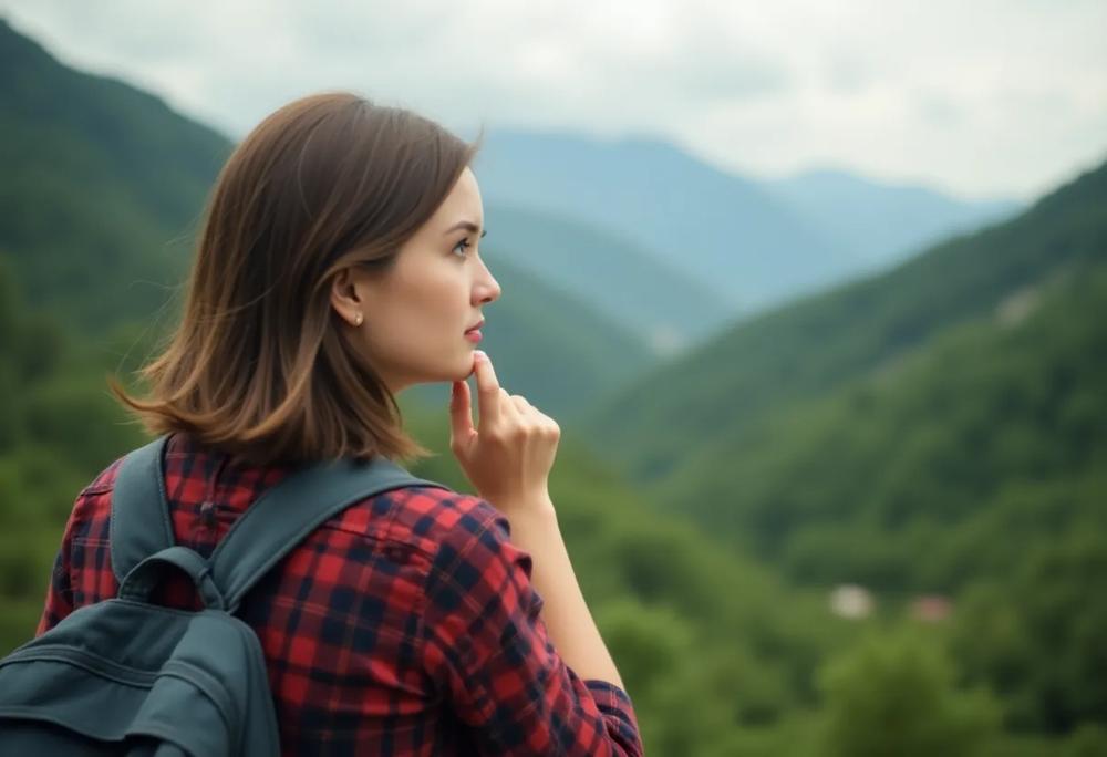 Contemplative view