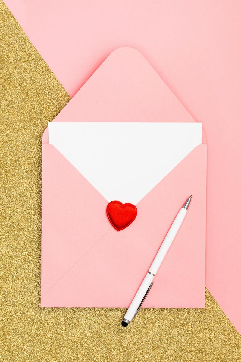 handwritten card